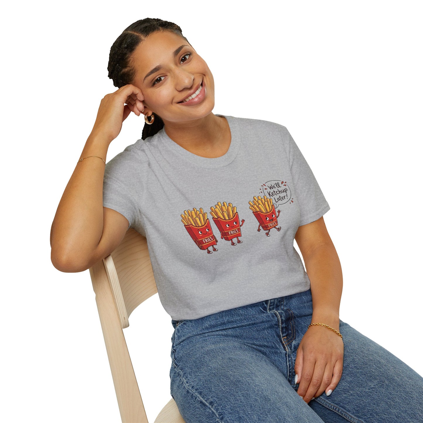 Ketchup later Unisex Softstyle T-Shirt