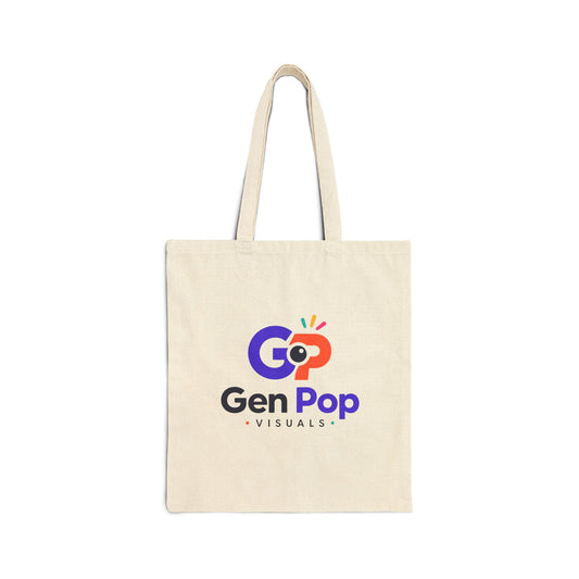 I Be in My Own World...don't say I didn't warn you! Dual Graphic Cotton Canvas Tote Bag