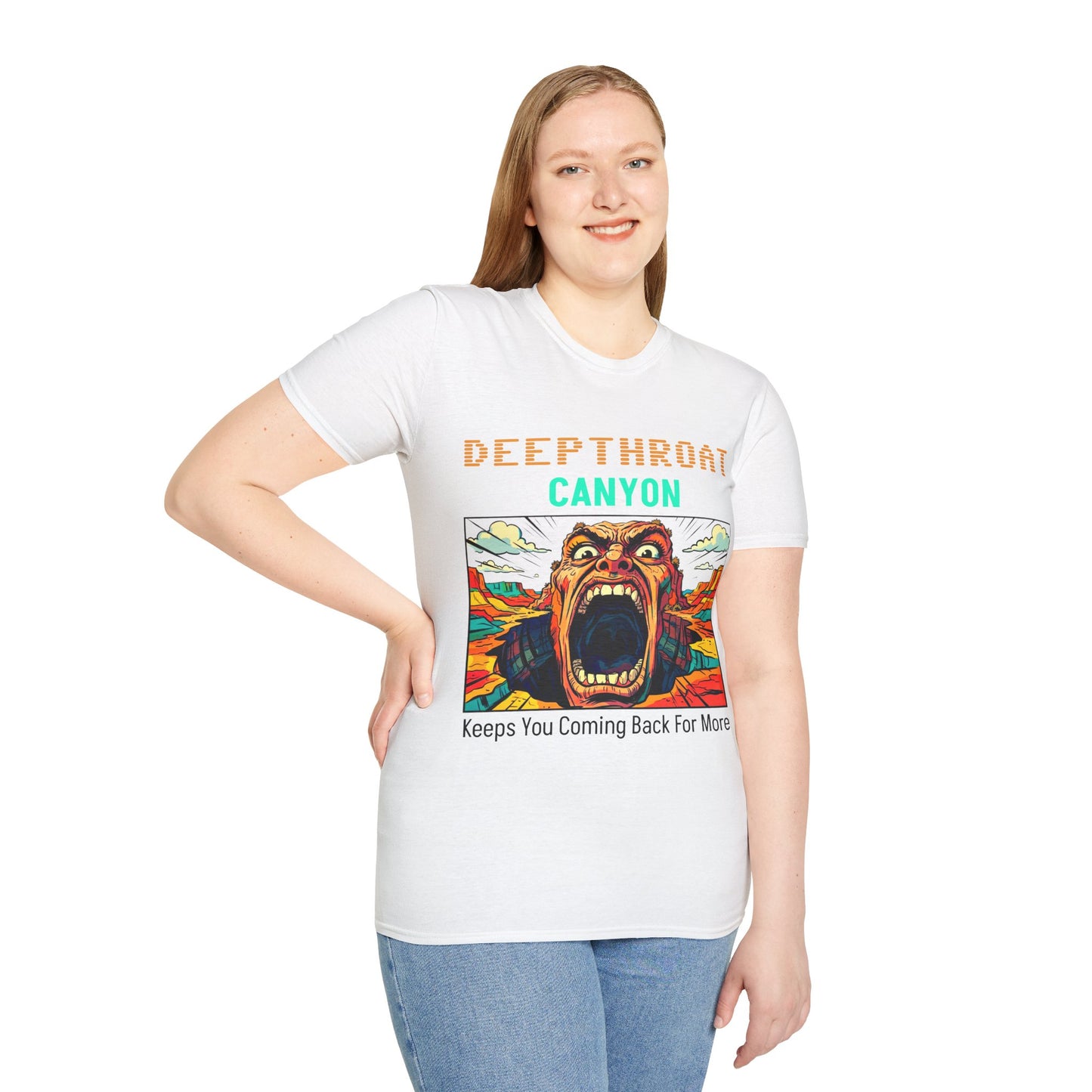 Deepthroat Canyon Unisex Softstyle T-Shirt