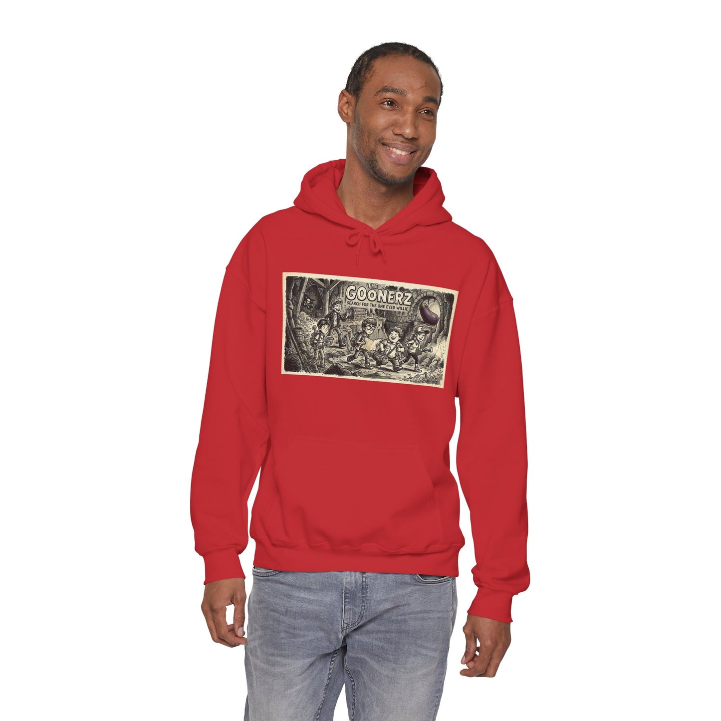 Eggplant Adventures Unisex Heavy Blend™ Hooded Sweatshirt