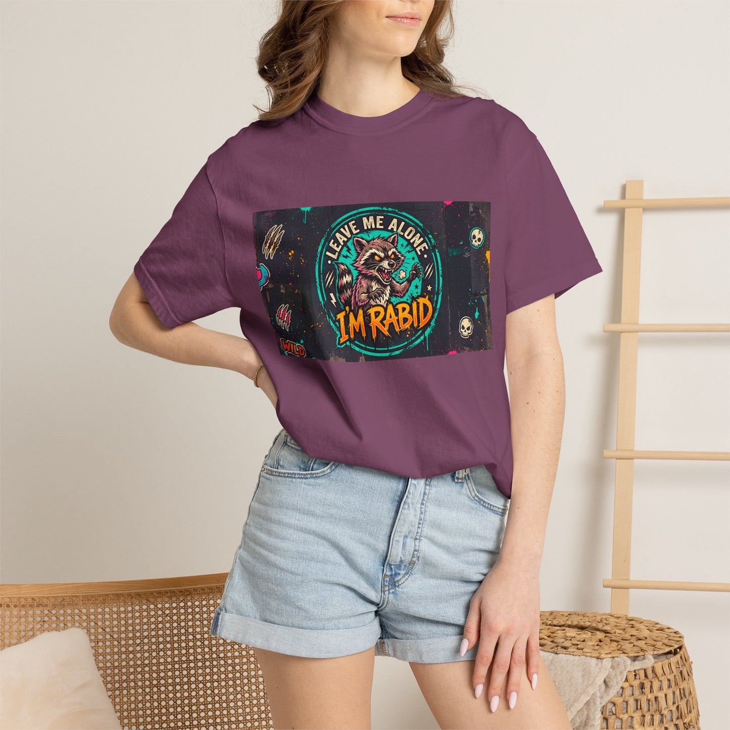 Leave Me Alone Unisex Garment-Dyed T-shirt