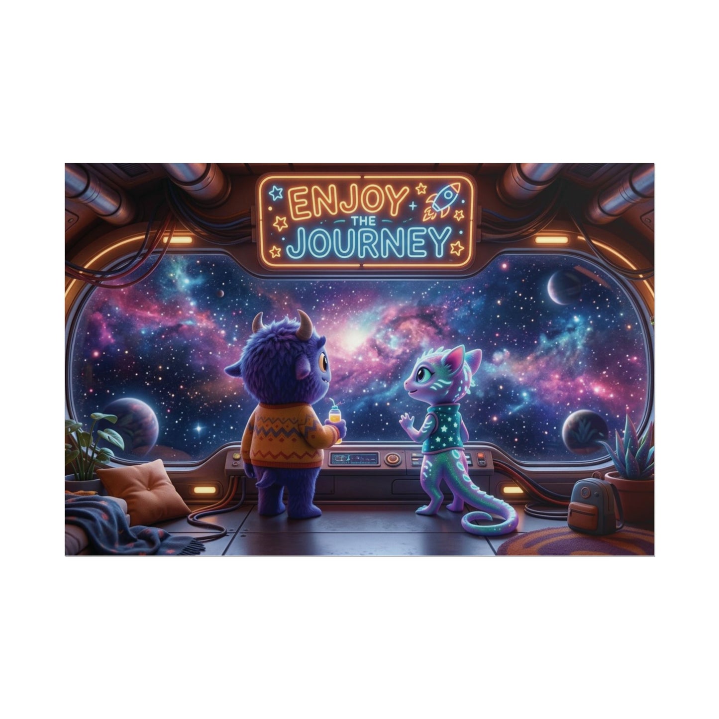 Enjoy the Journey Rolled Posters