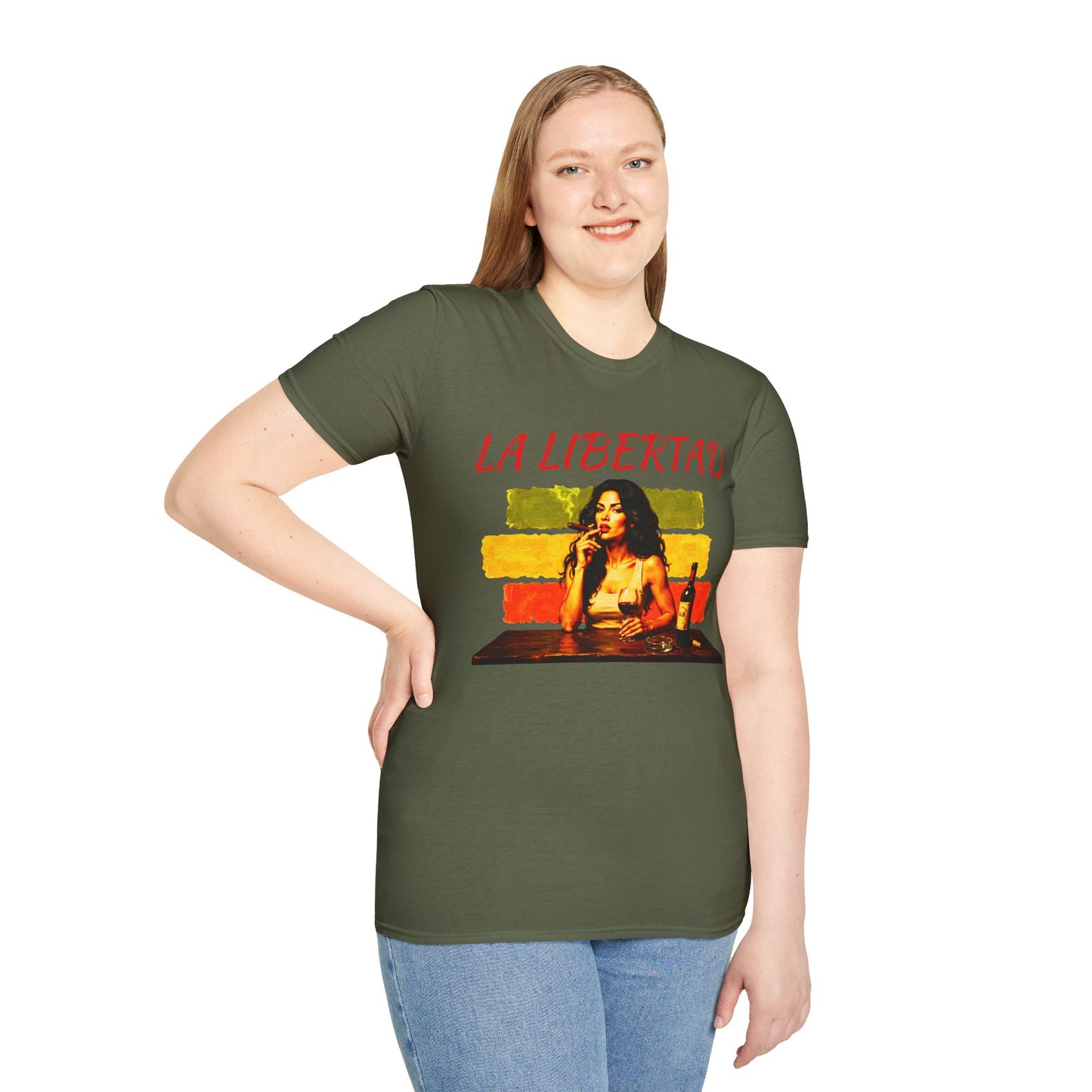 La Libertad Unisex Softstyle T-Shirt