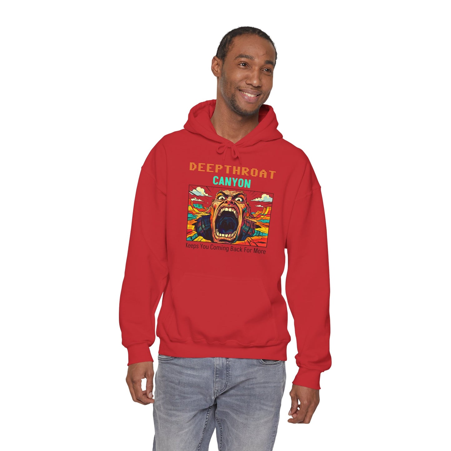 Deepthroat Canyon Unisex Heavy Blend™ Hooded Sweatshirt