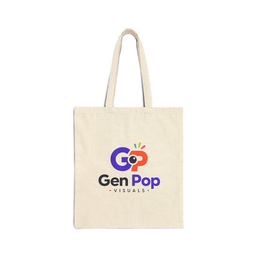 Always be the Inspiration Dual Graphic Cotton Canvas Tote Bag