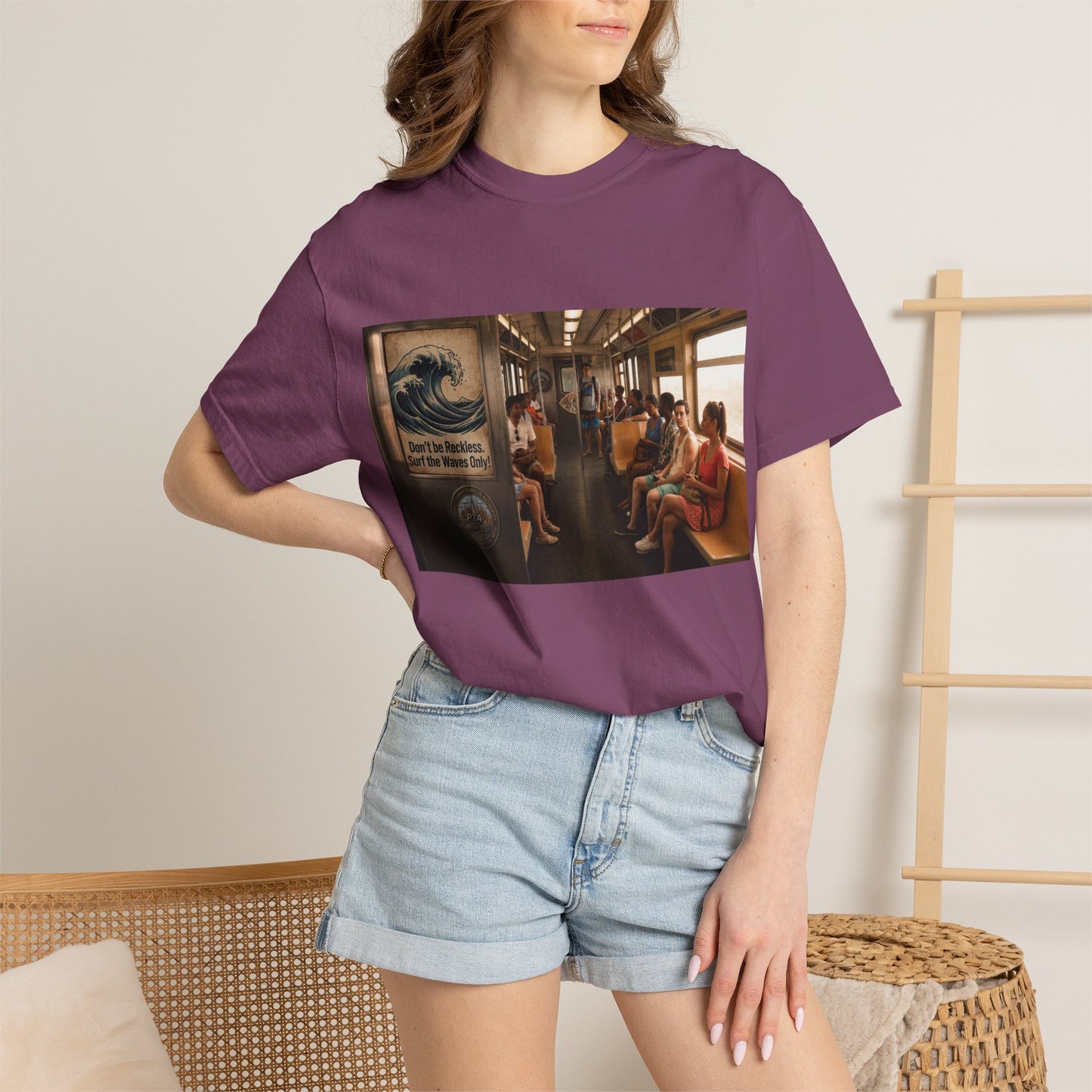 Don't Be Reckless Unisex Garment-Dyed T-shirt