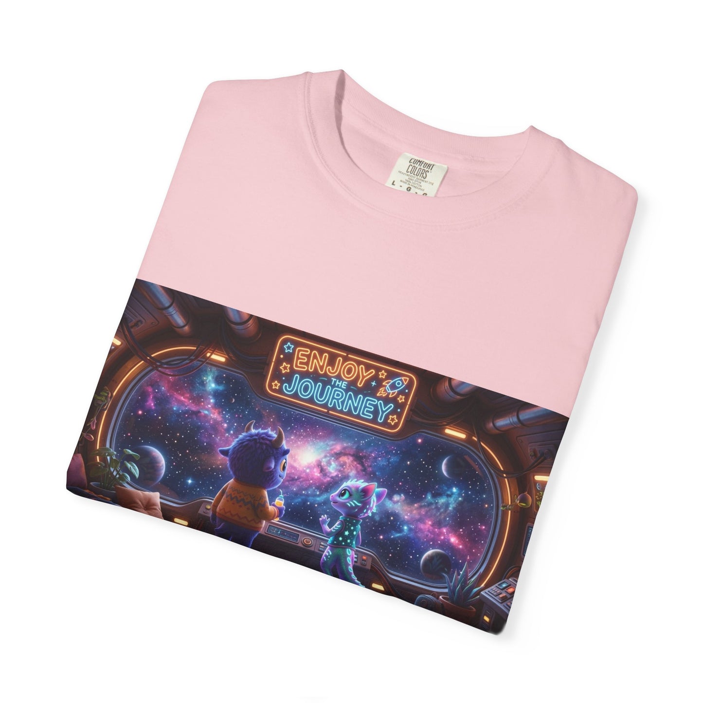 Enjoy the journey Unisex Garment-Dyed T-shirt