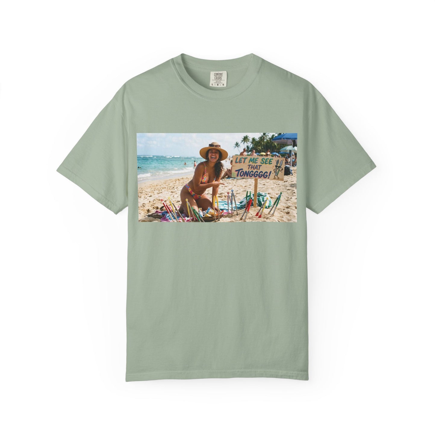 Let me see that tong Unisex Garment-Dyed T-shirt