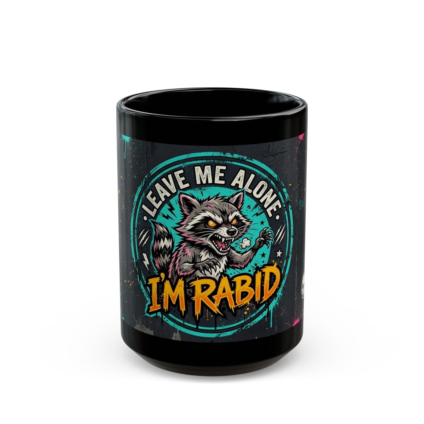 Leave Me Alone Black Mug (11oz, 15oz)