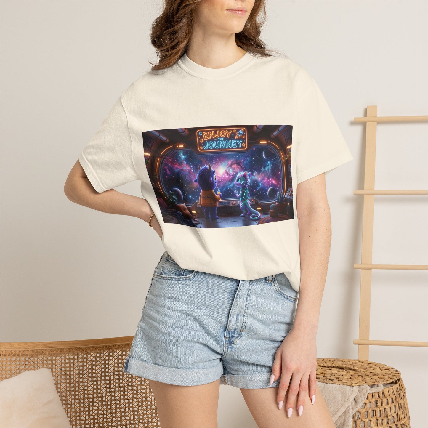 Enjoy the journey Unisex Garment-Dyed T-shirt