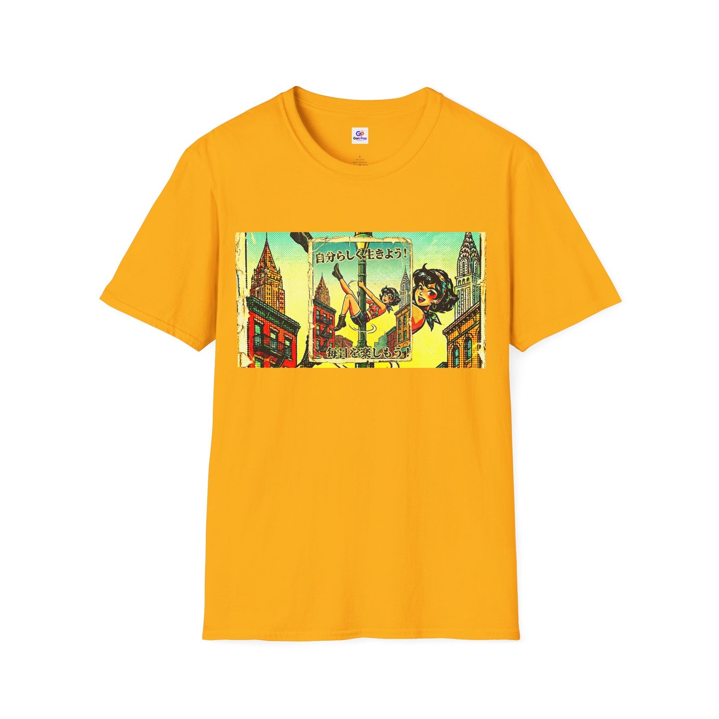 Girls Just Wanna Have Fun Softstyle Tee — Cute Gift for Him or Her