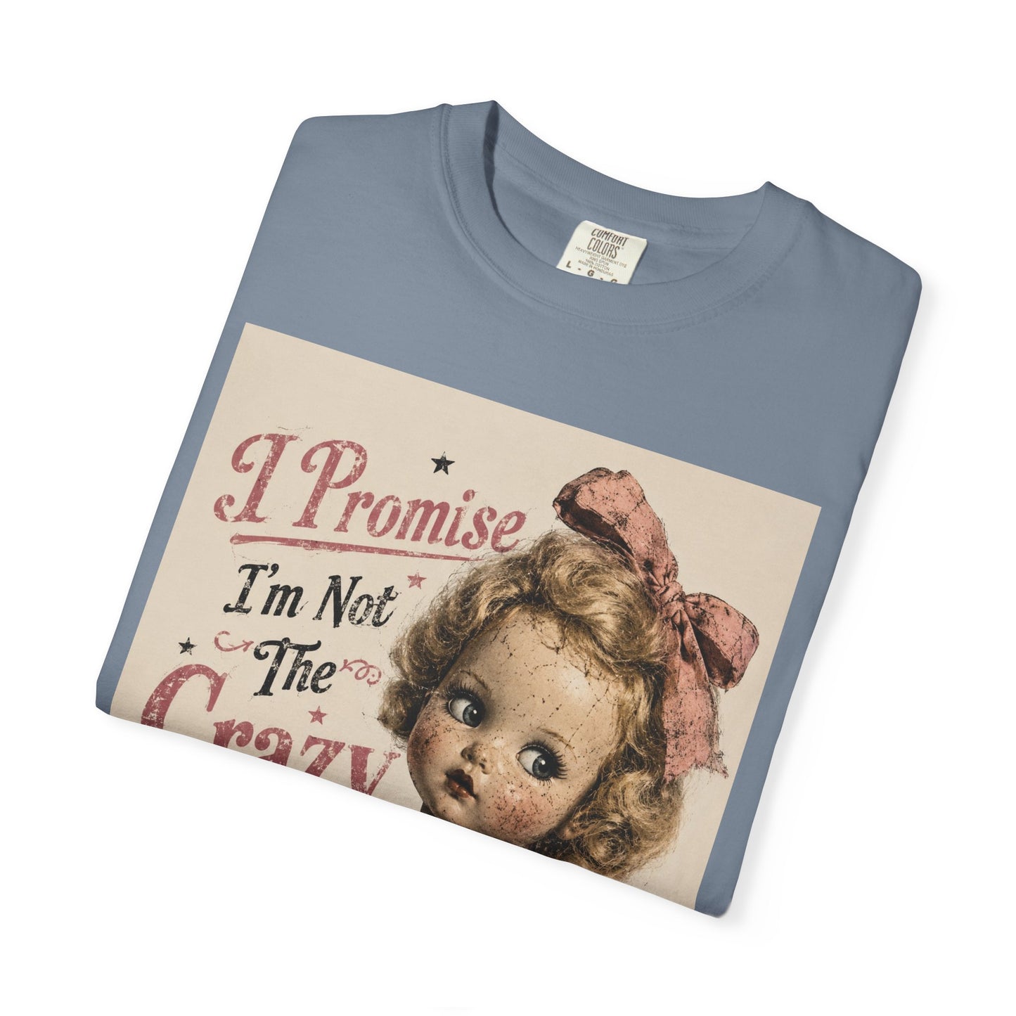Crazy Girlfriend Unisex Garment-Dyed T-shirt