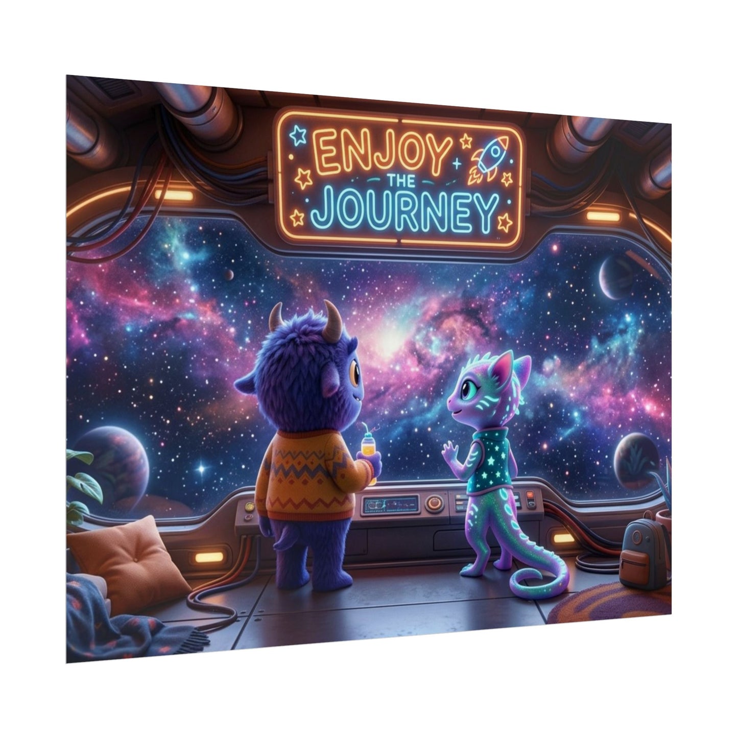 Enjoy the Journey Rolled Posters