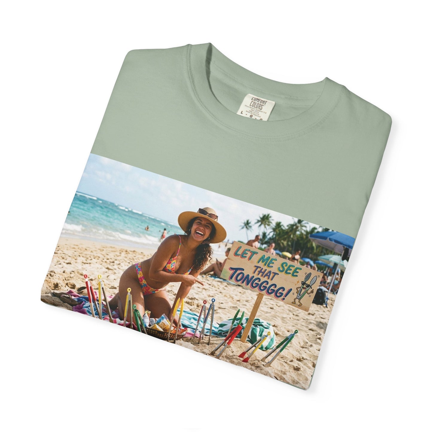 Let me see that tong Unisex Garment-Dyed T-shirt