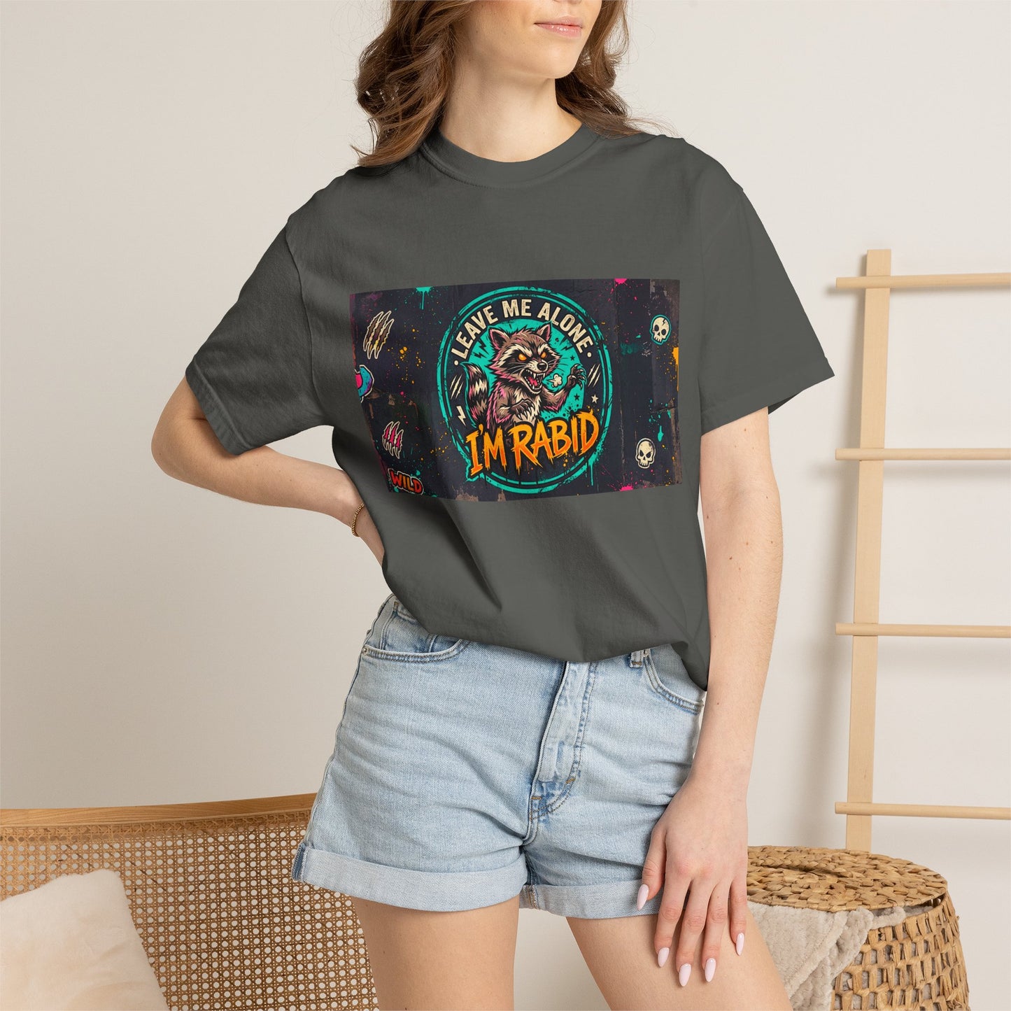 Leave Me Alone Unisex Garment-Dyed T-shirt