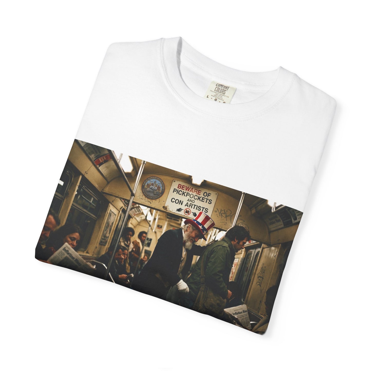 Pickpocket Unisex Garment-Dyed T-shirt
