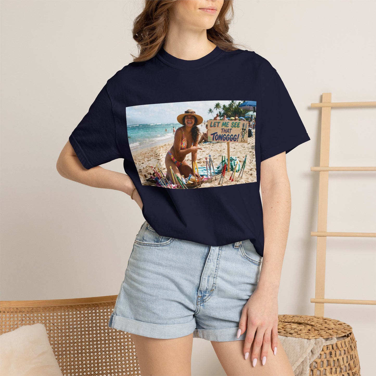 Let me see that tong Unisex Garment-Dyed T-shirt