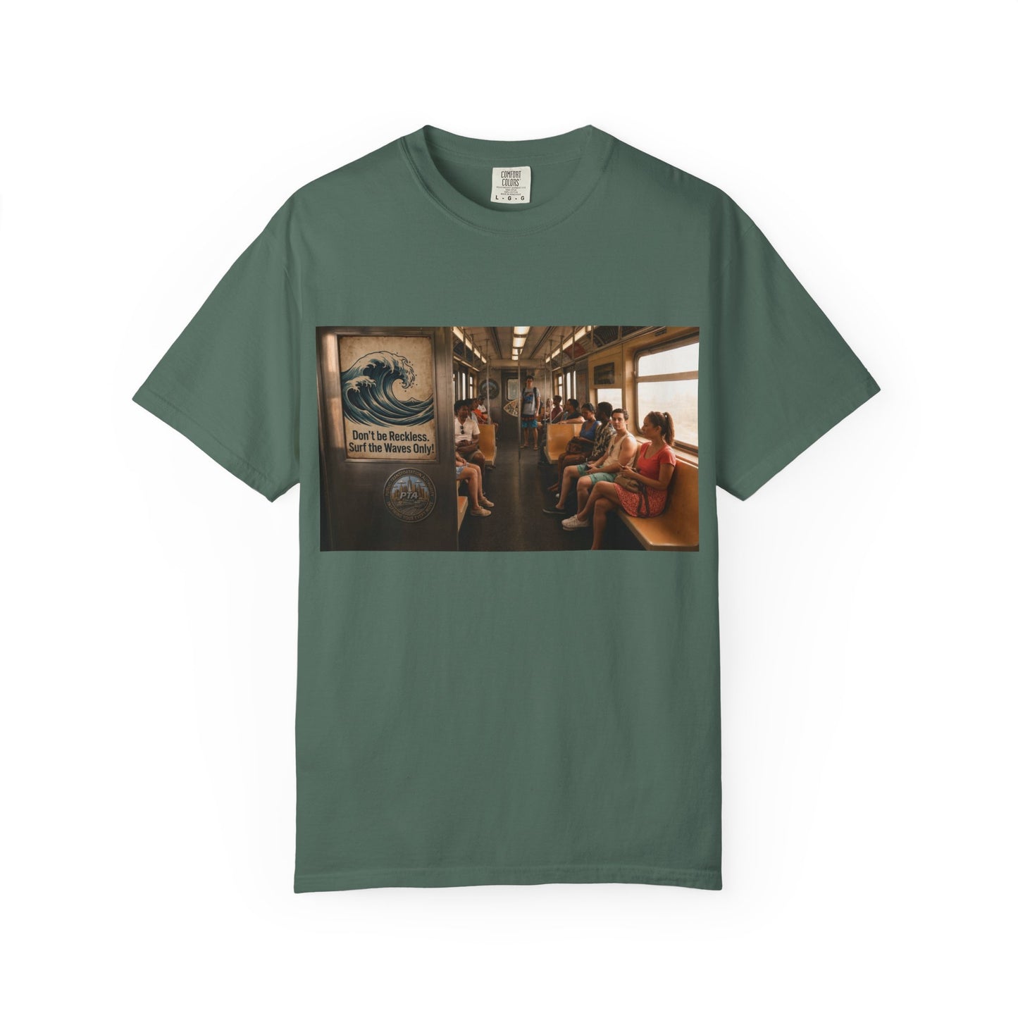 Don't Be Reckless Unisex Garment-Dyed T-shirt
