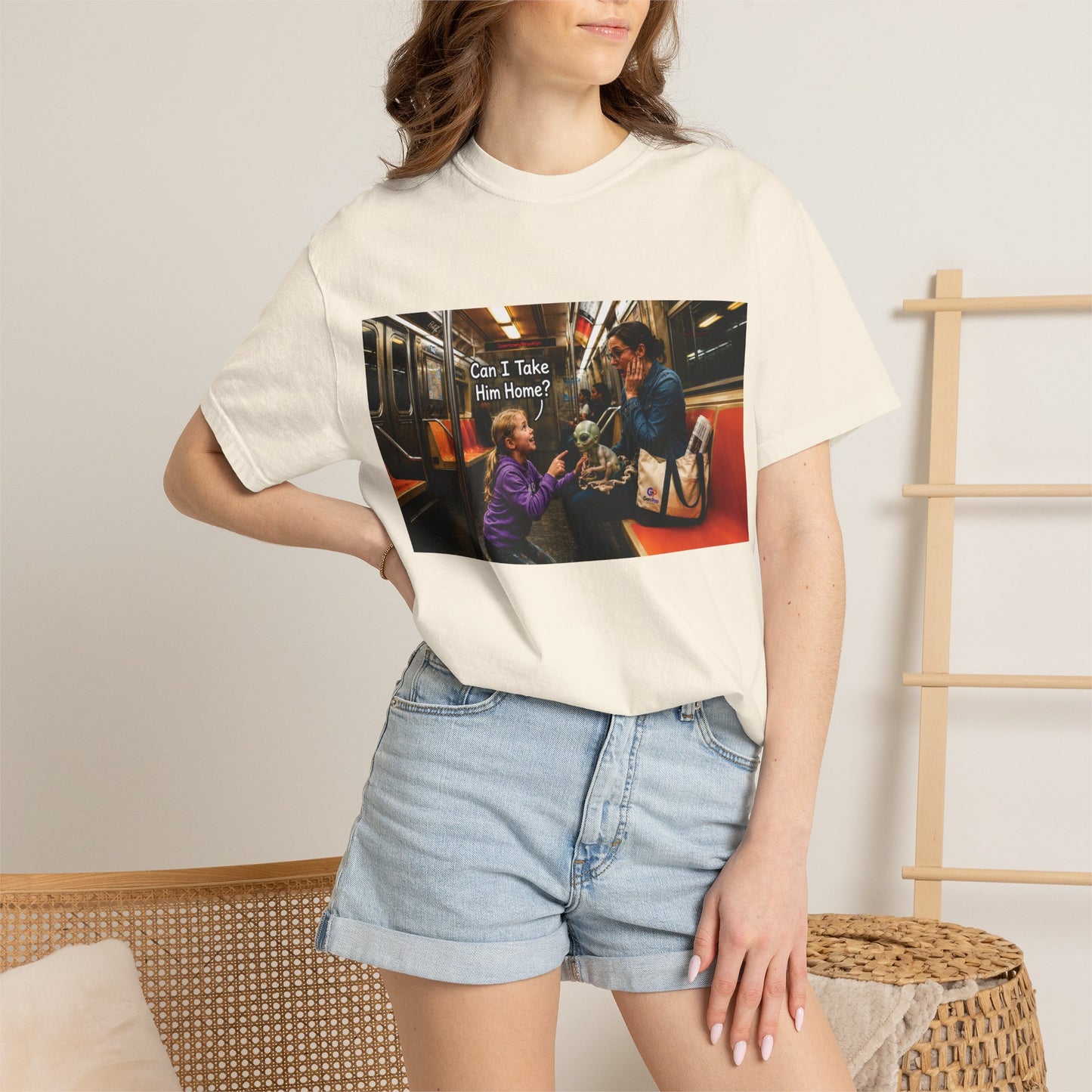 Can I Take Him Home? Unisex Garment-Dyed T-shirt
