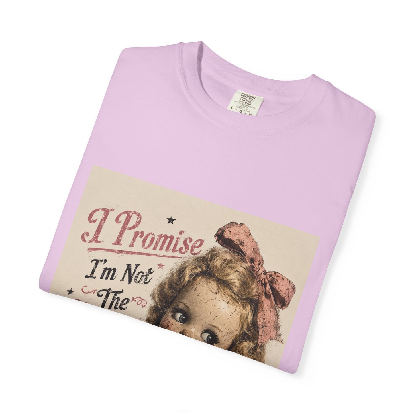 Crazy Girlfriend Funny Garment-Dyed T-Shirt — Funny Gift for Her