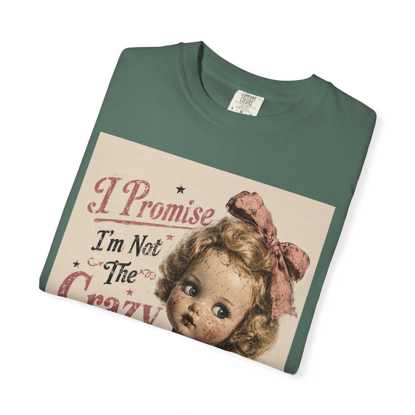 Crazy Girlfriend Unisex Garment-Dyed T-shirt