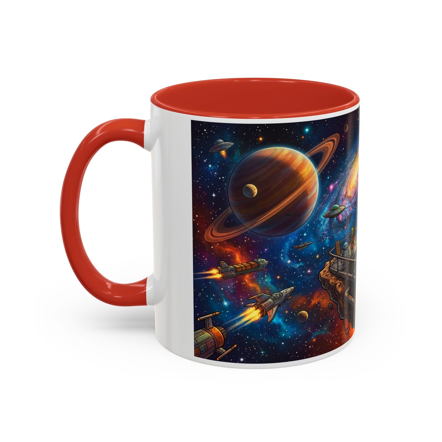 Coffee Is Out of This World Funny Accent Coffee Mug — Unique Gift for Coffee Lovers