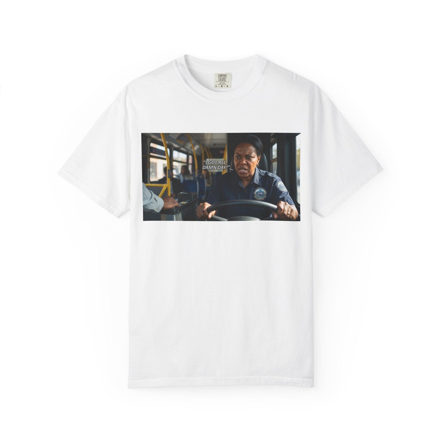 Having a Bad Day Funny Mood Garment-Dyed T-Shirt — Relatable Gift Idea