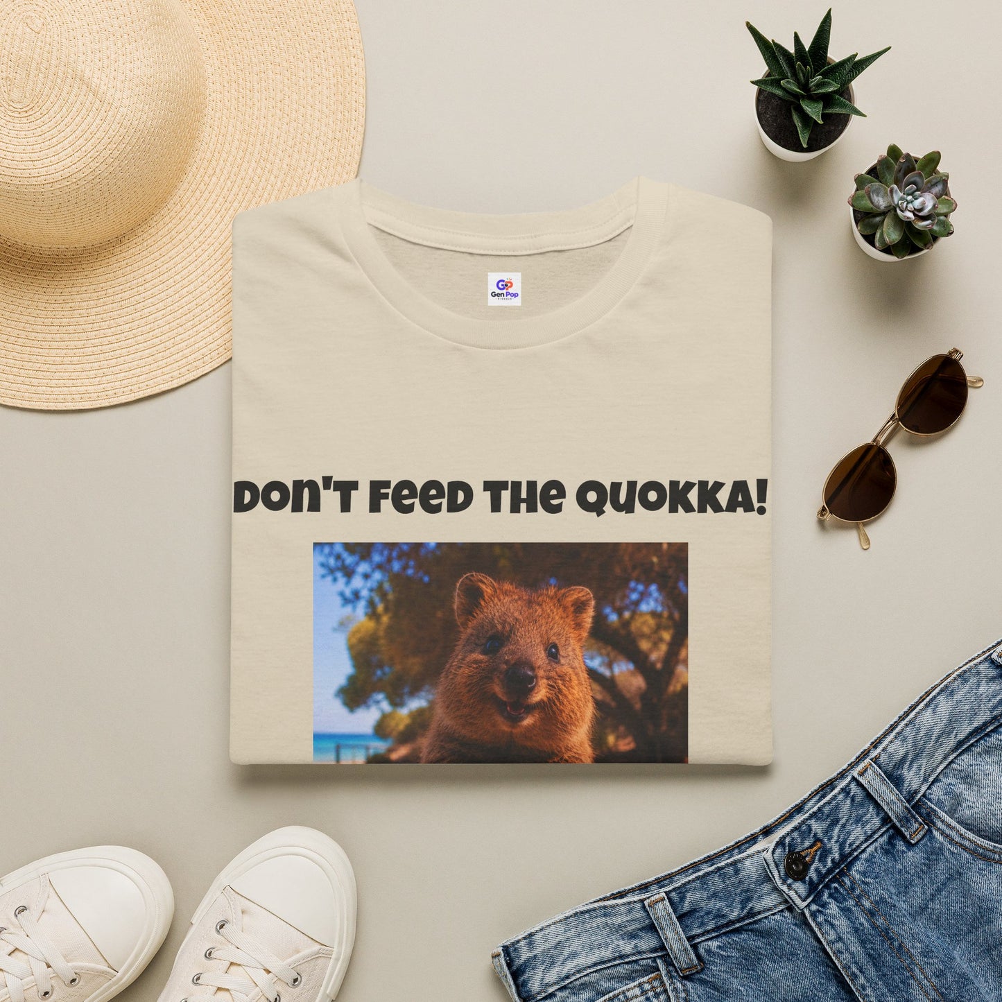 Quokka Funny Graphic Softstyle Tee — Unique Animal Lover Gift