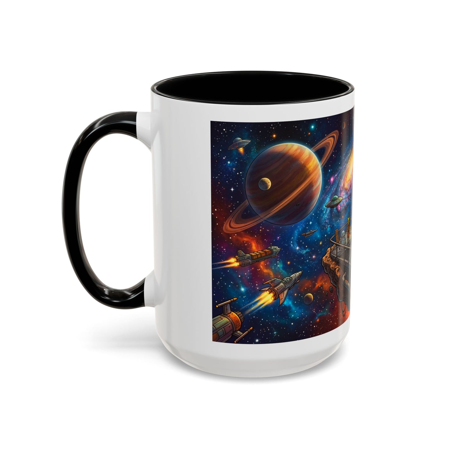Coffee Is Out of This World Funny Accent Coffee Mug — Unique Gift for Coffee Lovers