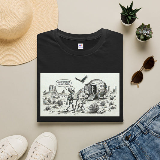 Abort mission! Unisex Softstyle T-Shirt