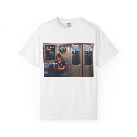 Brains Unisex Garment-Dyed T-shirt