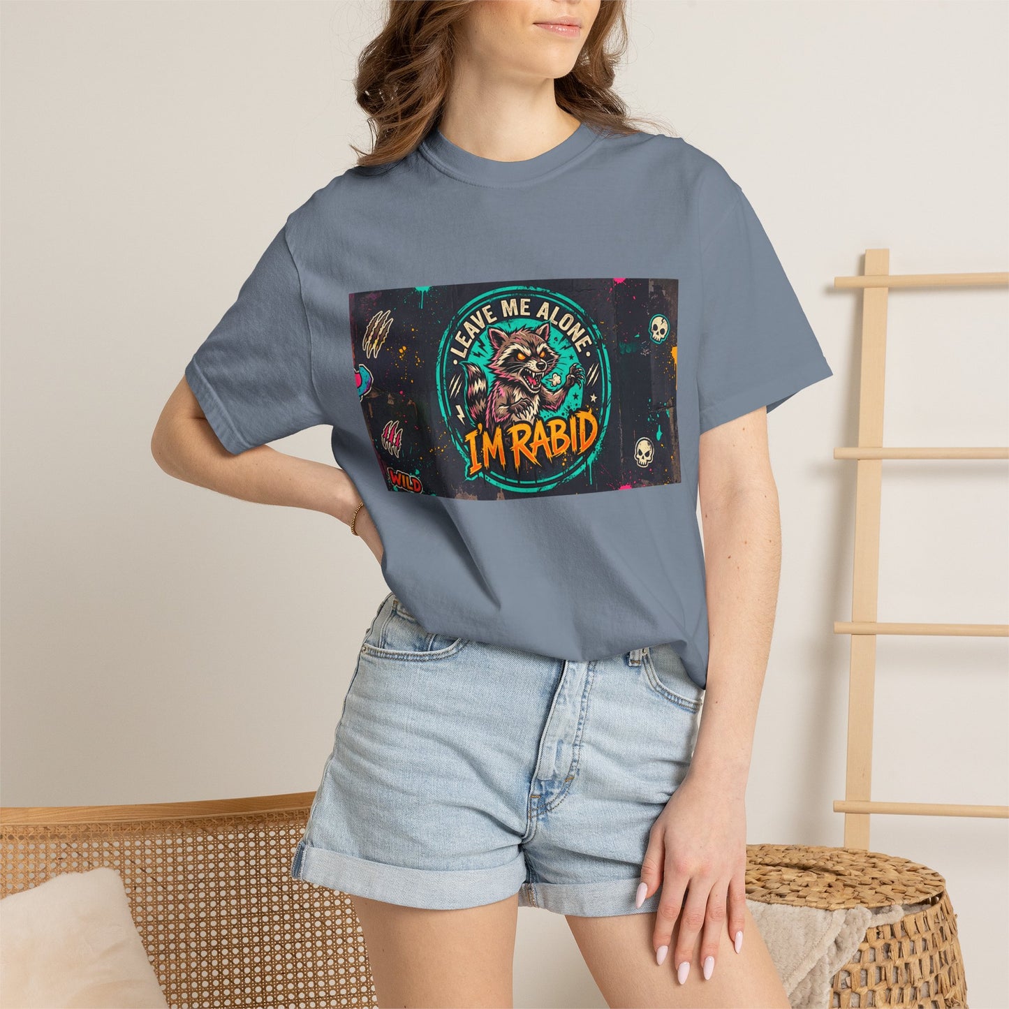 Leave Me Alone Unisex Garment-Dyed T-shirt