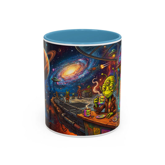 Coffee Is Out of This World Funny Accent Coffee Mug — Unique Gift for Coffee Lovers