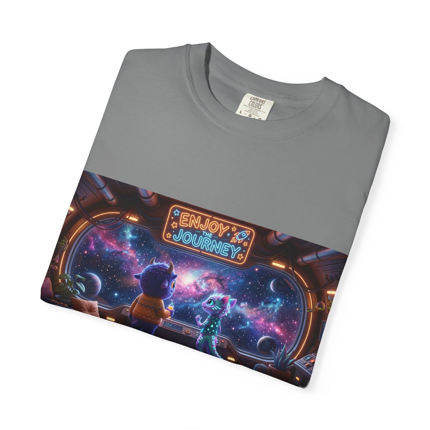 Enjoy the journey Unisex Garment-Dyed T-shirt