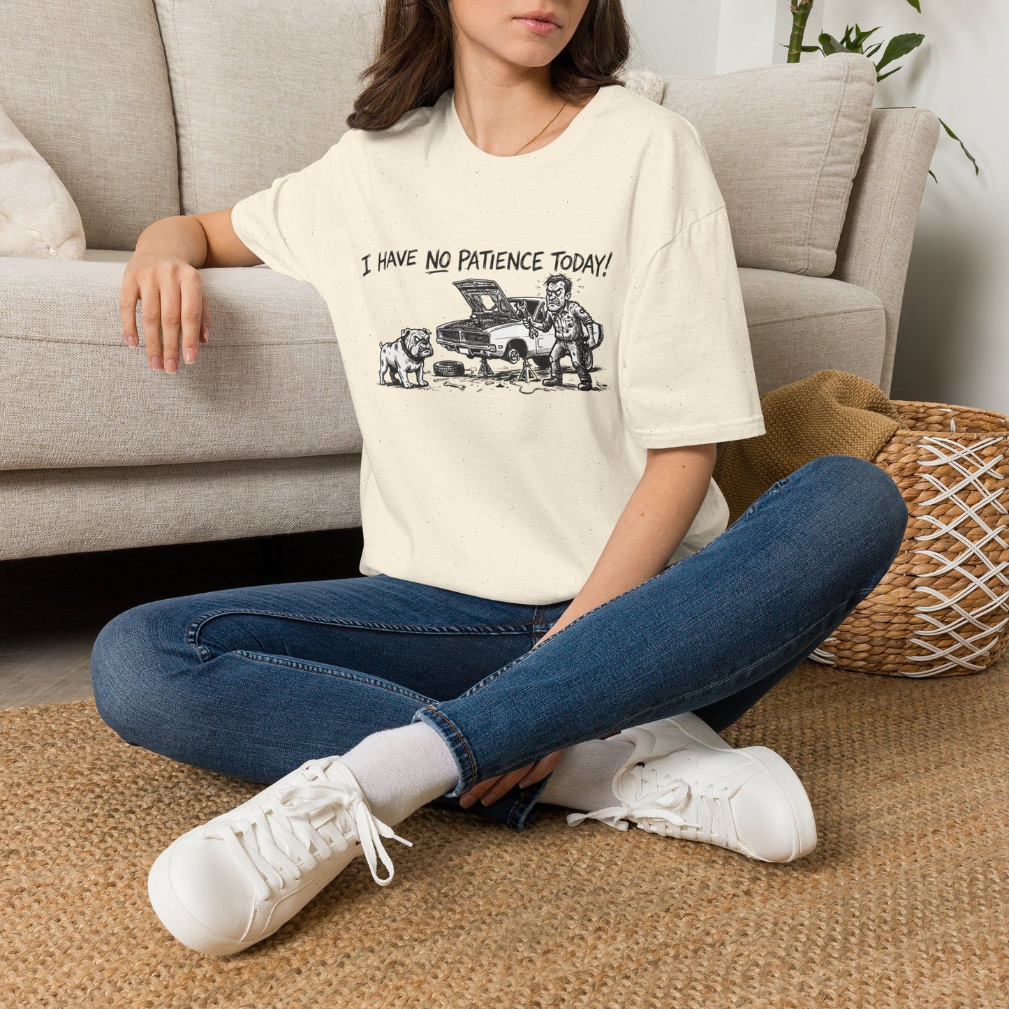 I have no patience today Unisex Softstyle T-Shirt