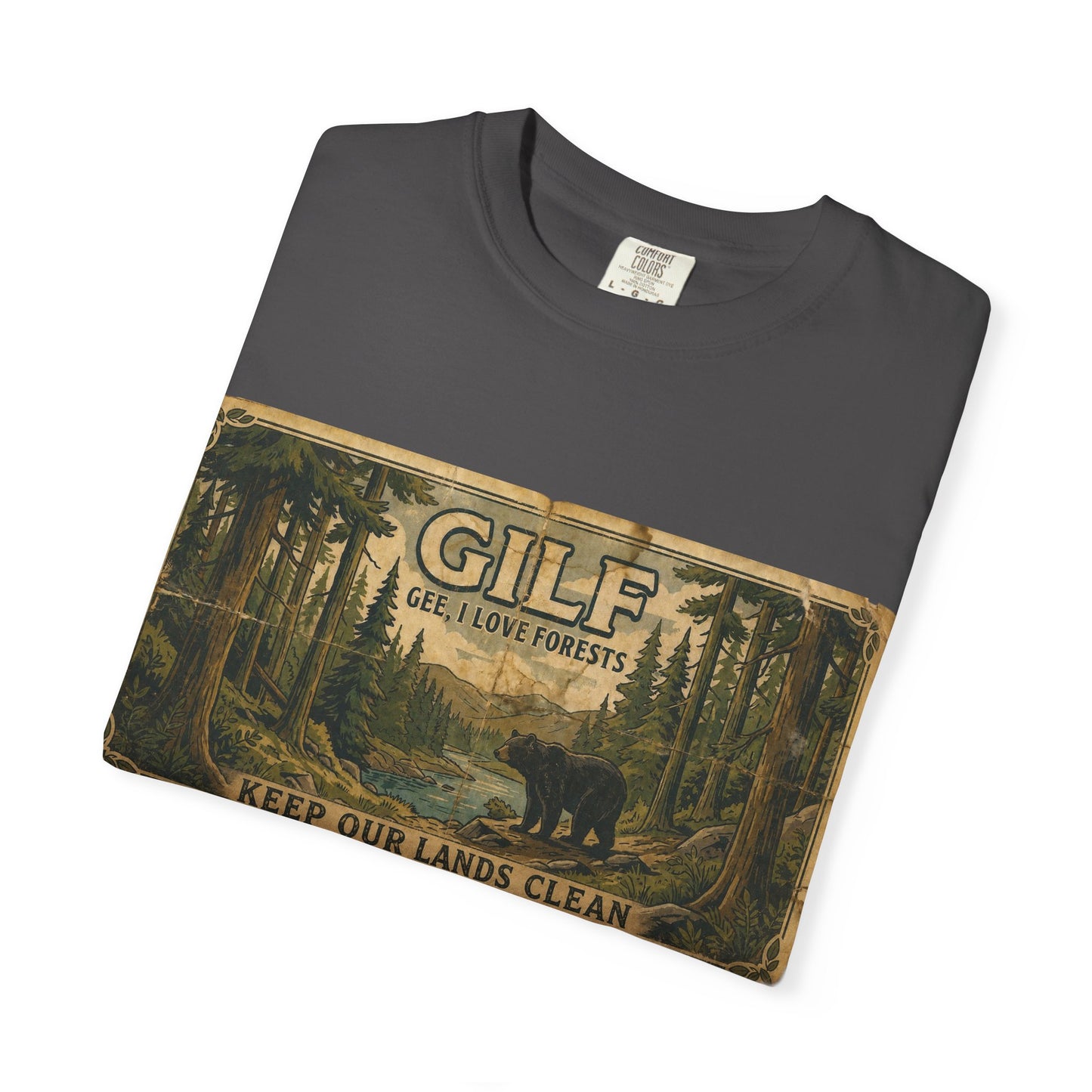 GILF Bear Unisex Garment-Dyed T-shirt