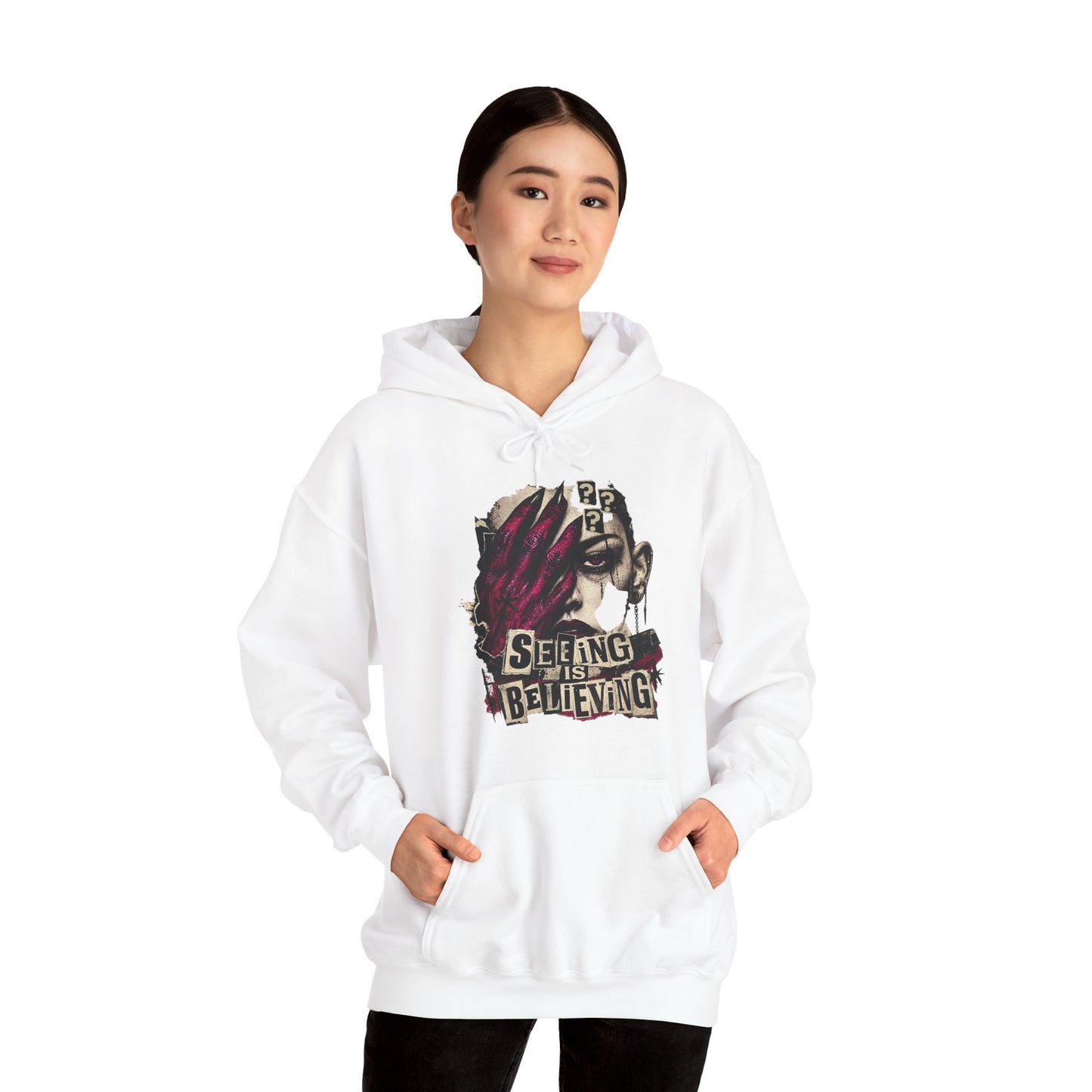 Seeing is Believing Unisex Heavy Blend™ Hooded Sweatshirt