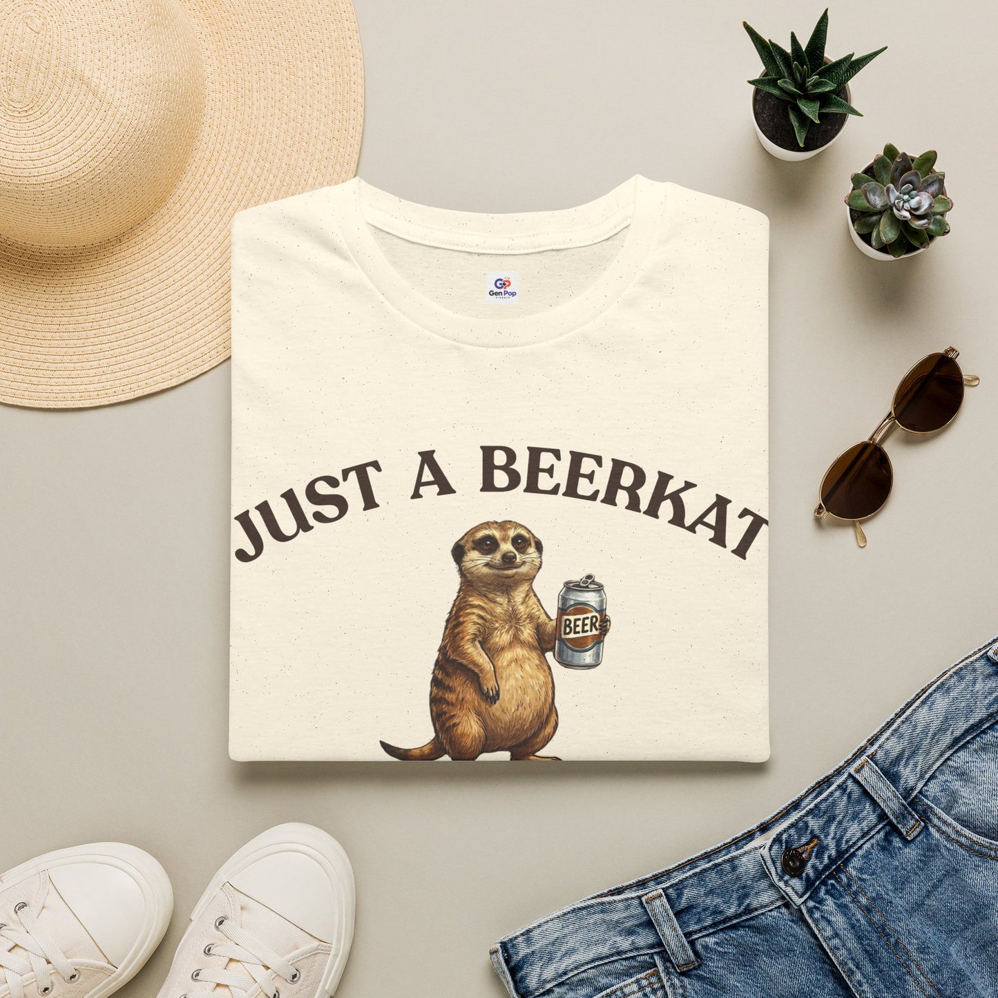 Beerkat Meerkat Unisex Softstyle T-Shirt