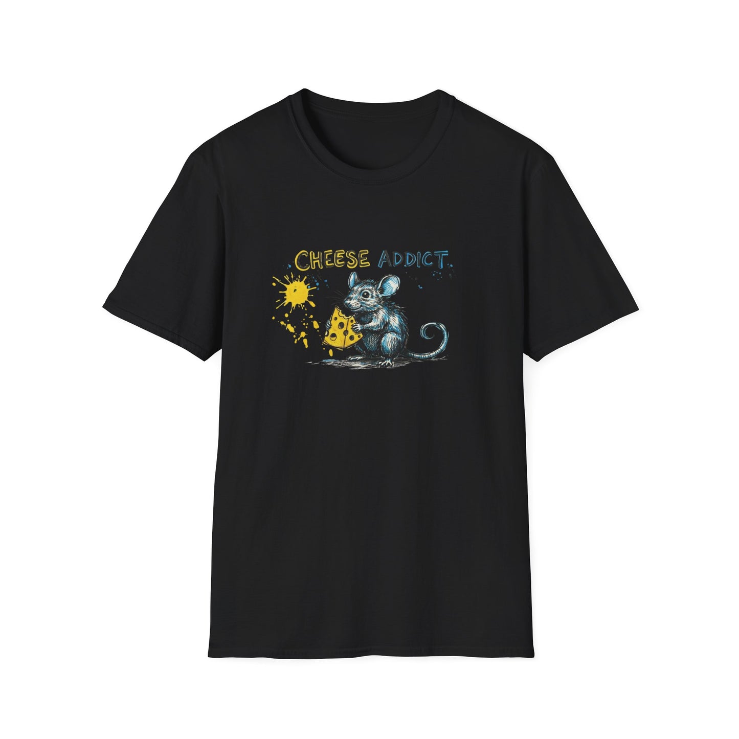 Cheese addict Unisex Softstyle T-Shirt
