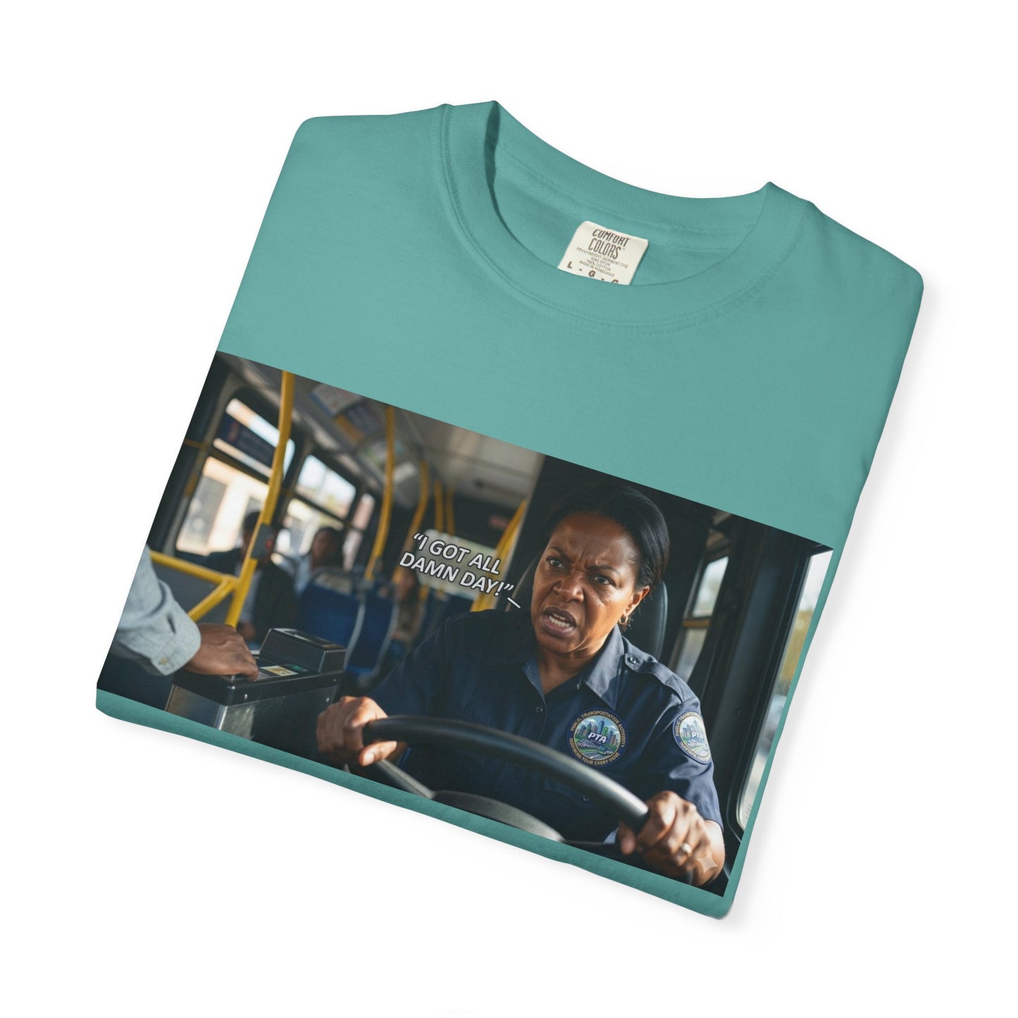 Having a Bad Day Funny Mood Garment-Dyed T-Shirt — Relatable Gift Idea