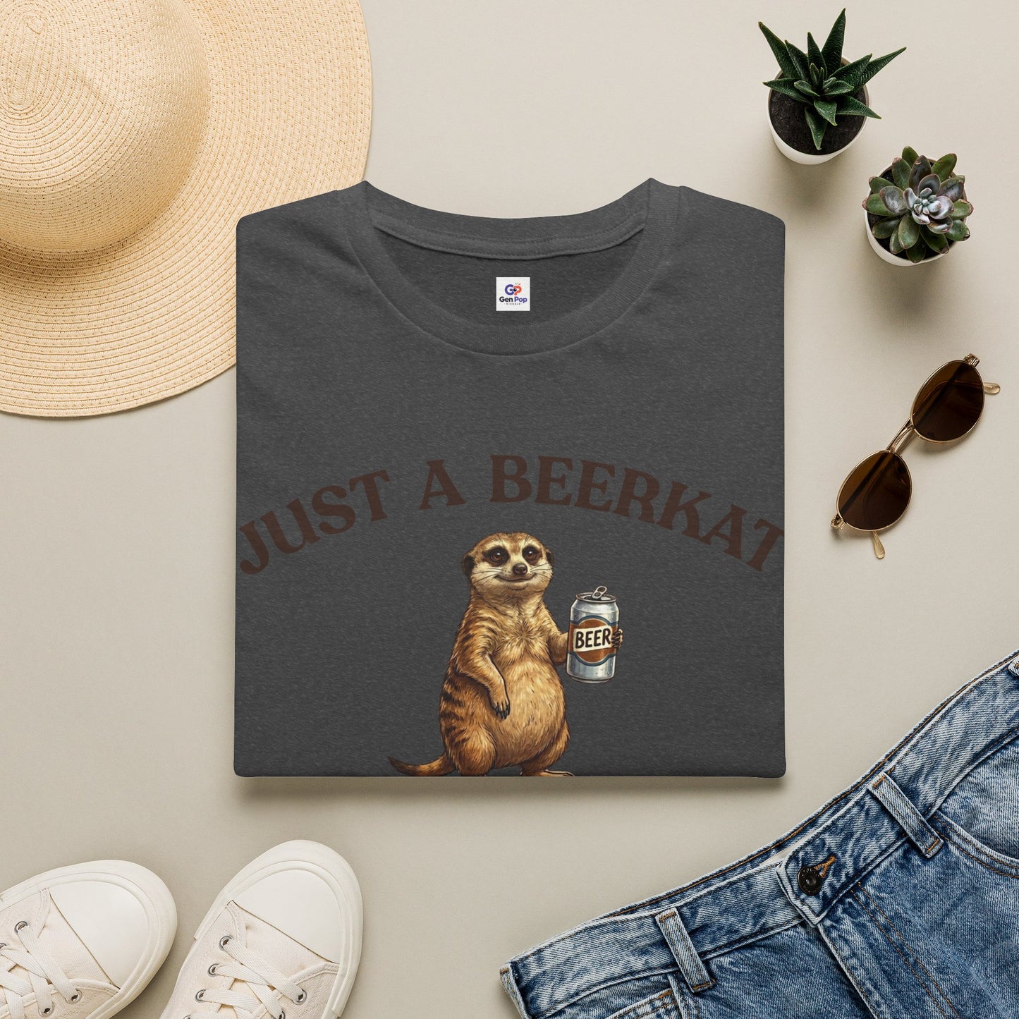 Beerkat Meerkat Unisex Softstyle T-Shirt