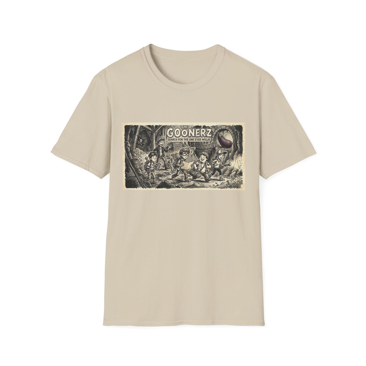 Egg plant adventures Unisex Softstyle T-Shirt