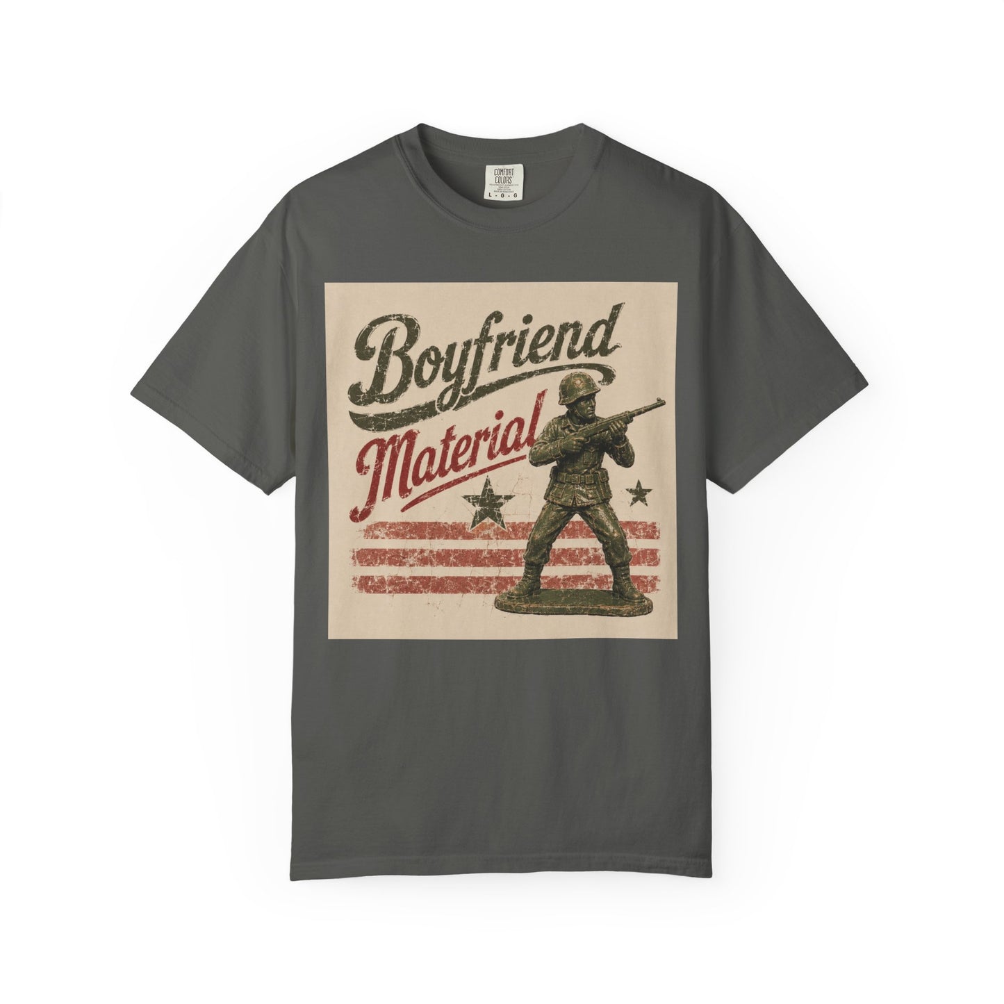 Boyfriend Material Unisex Garment-Dyed T-shirt