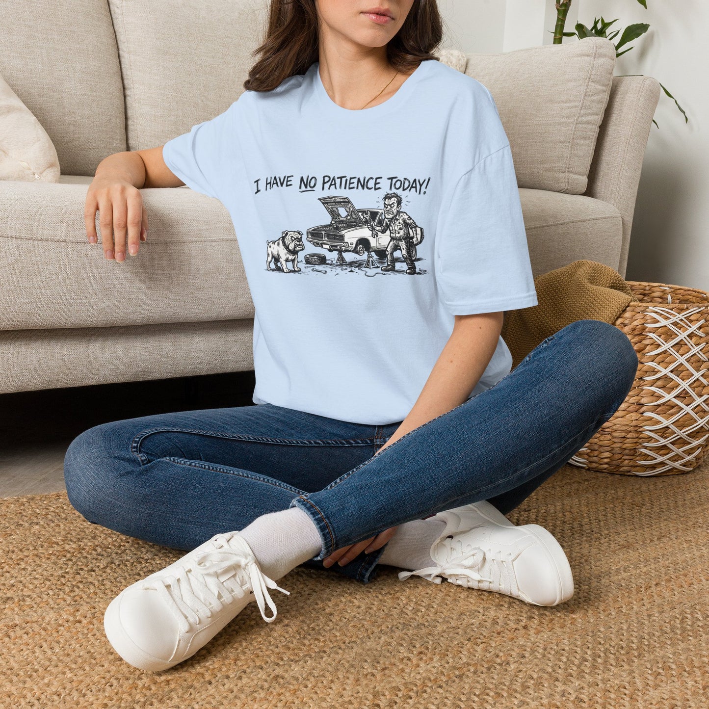 I have no patience today Unisex Softstyle T-Shirt