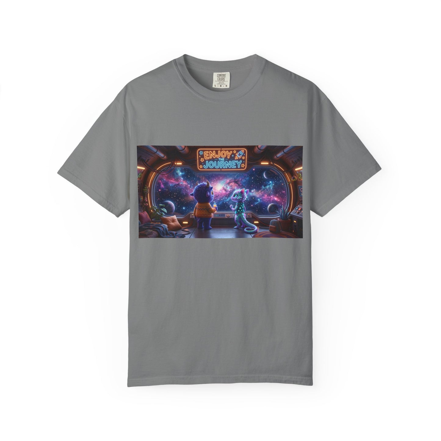 Enjoy the journey Unisex Garment-Dyed T-shirt