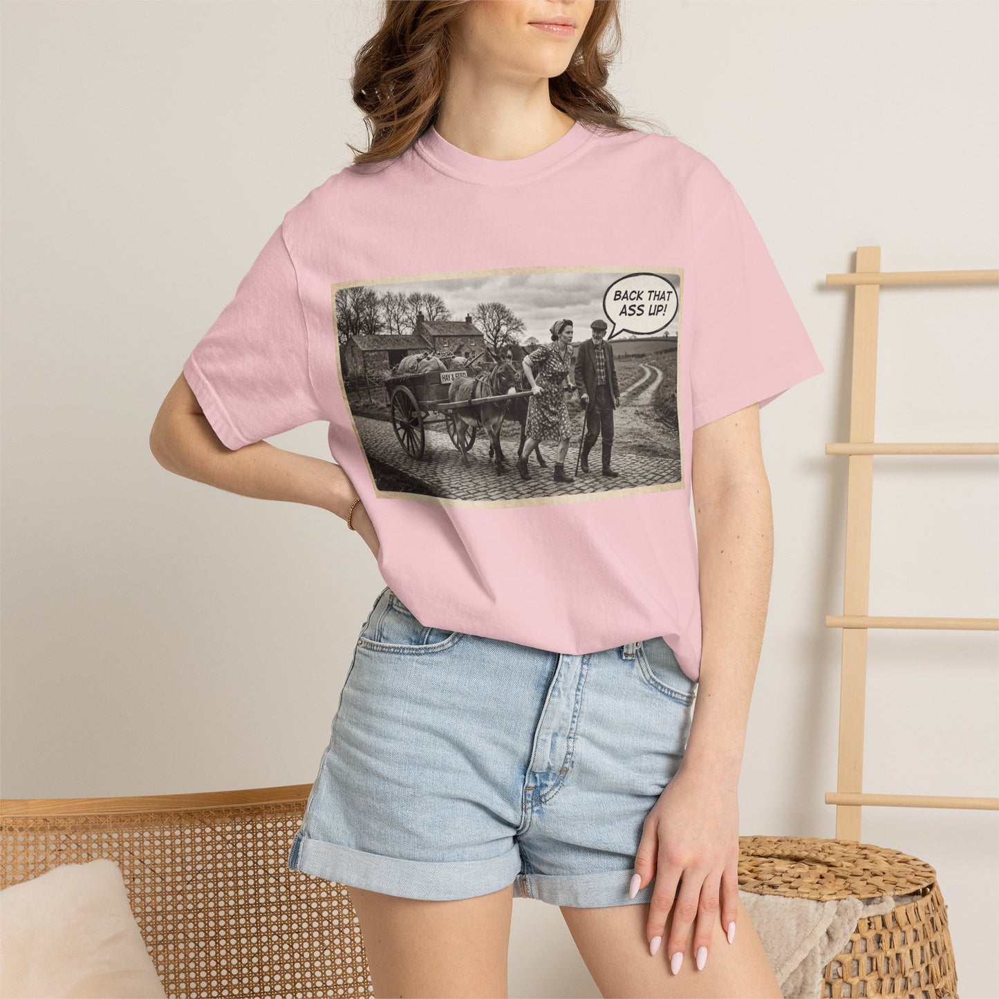 Back that Ass up Unisex Garment-Dyed T-shirt