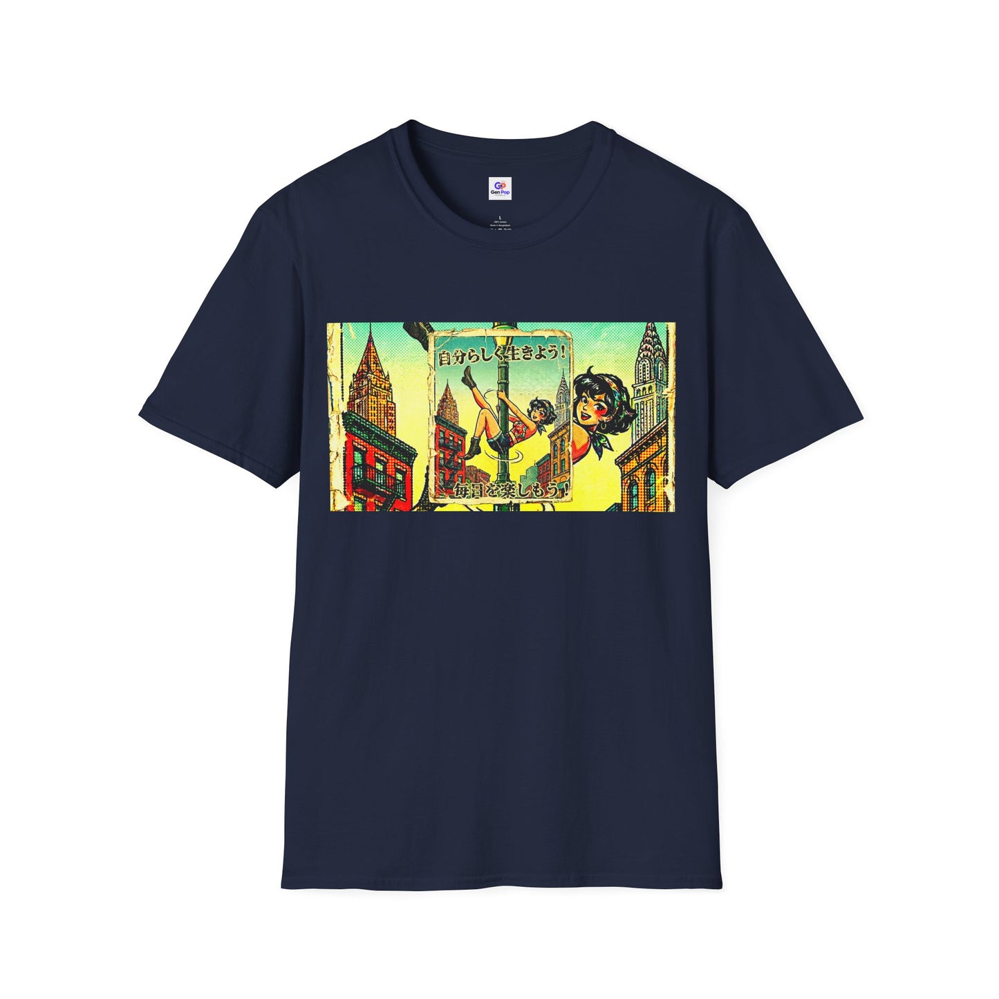 Girls Just Wanna Have Fun Softstyle Tee — Cute Gift for Him or Her