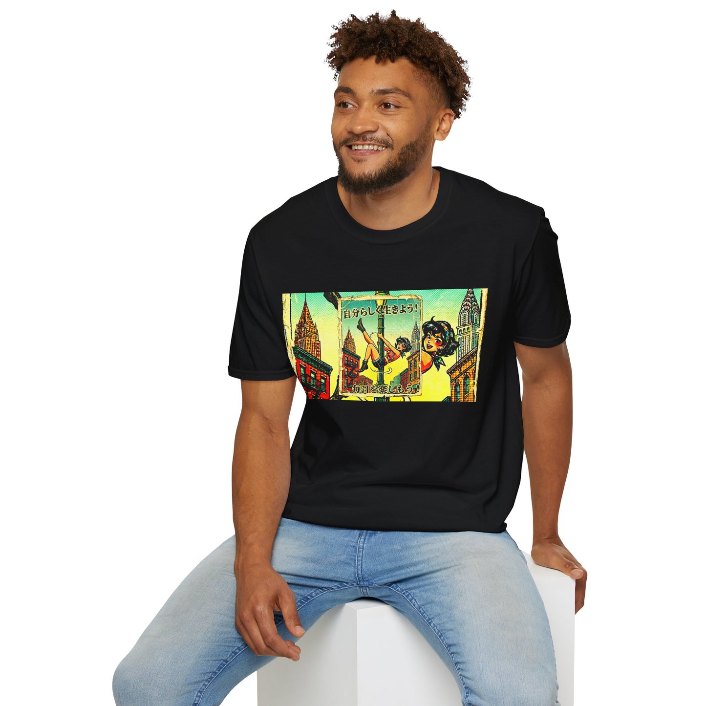 Girls Just Wanna Have Fun Softstyle Tee — Cute Gift for Him or Her