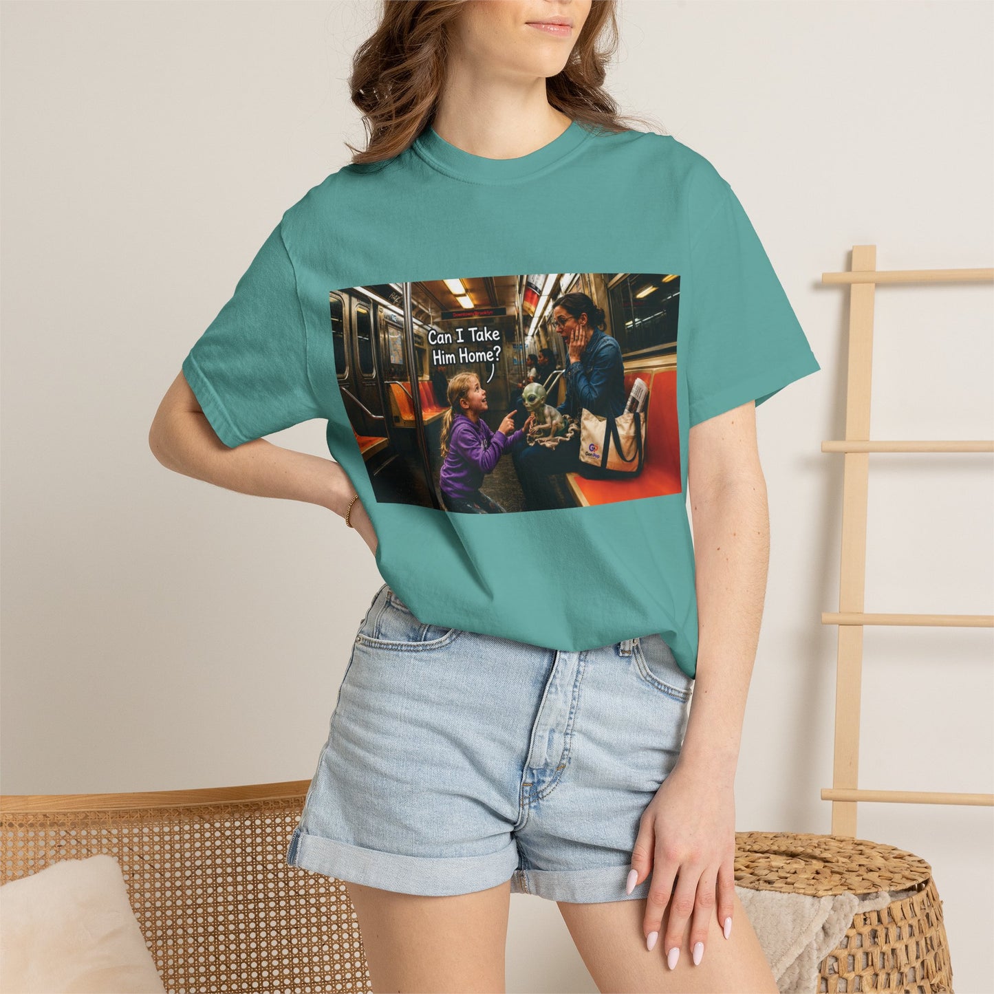 Can I Take Him Home? Unisex Garment-Dyed T-shirt