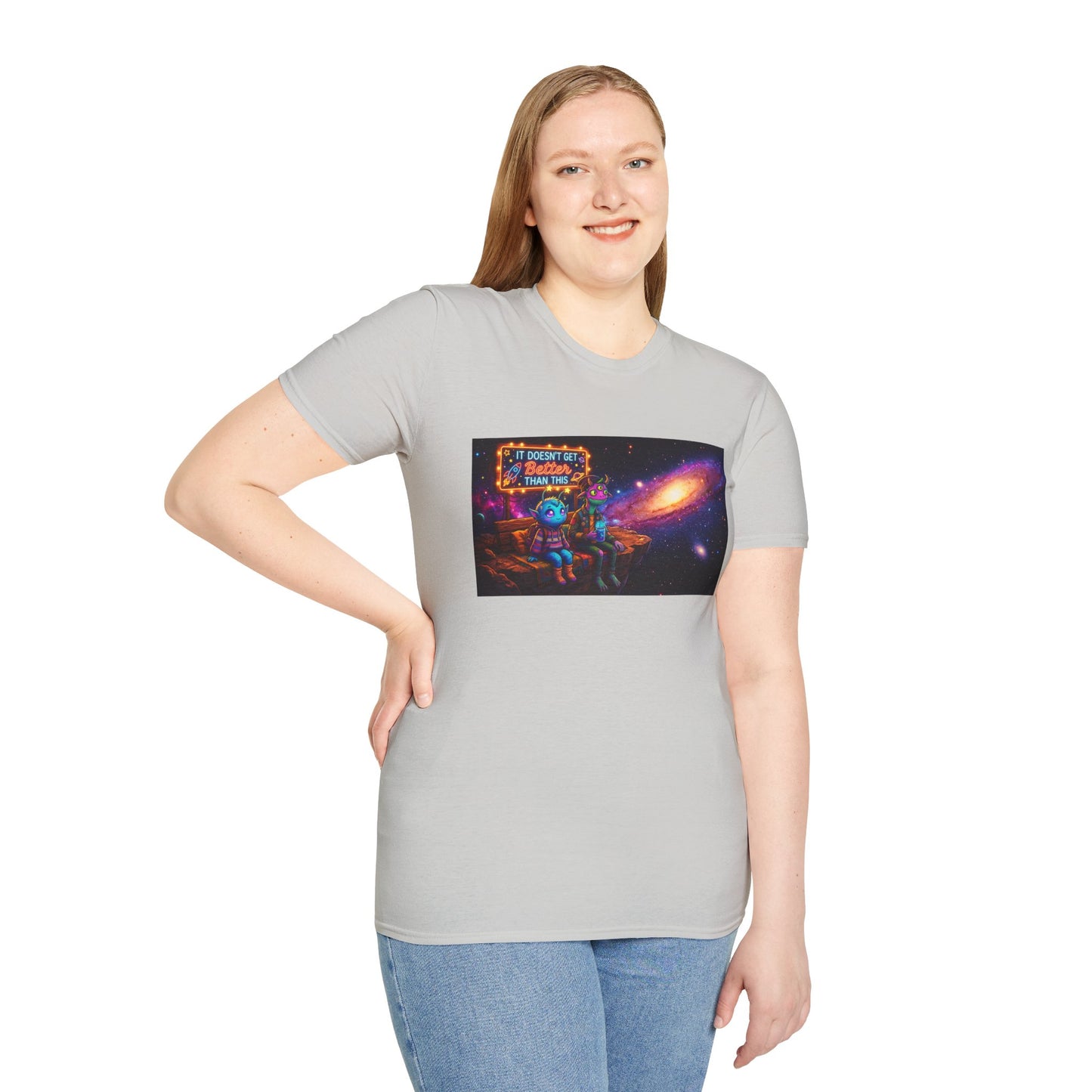 It Doesn't Get Better Than This Motivational Softstyle Tee — Unique Unisex Gift